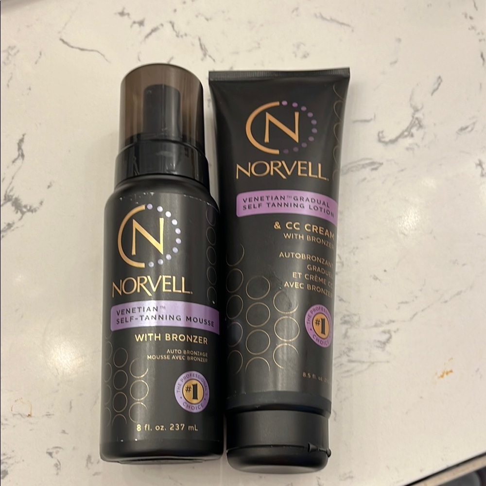 Venetian Self-Tanning Mousse and CC Cream Set